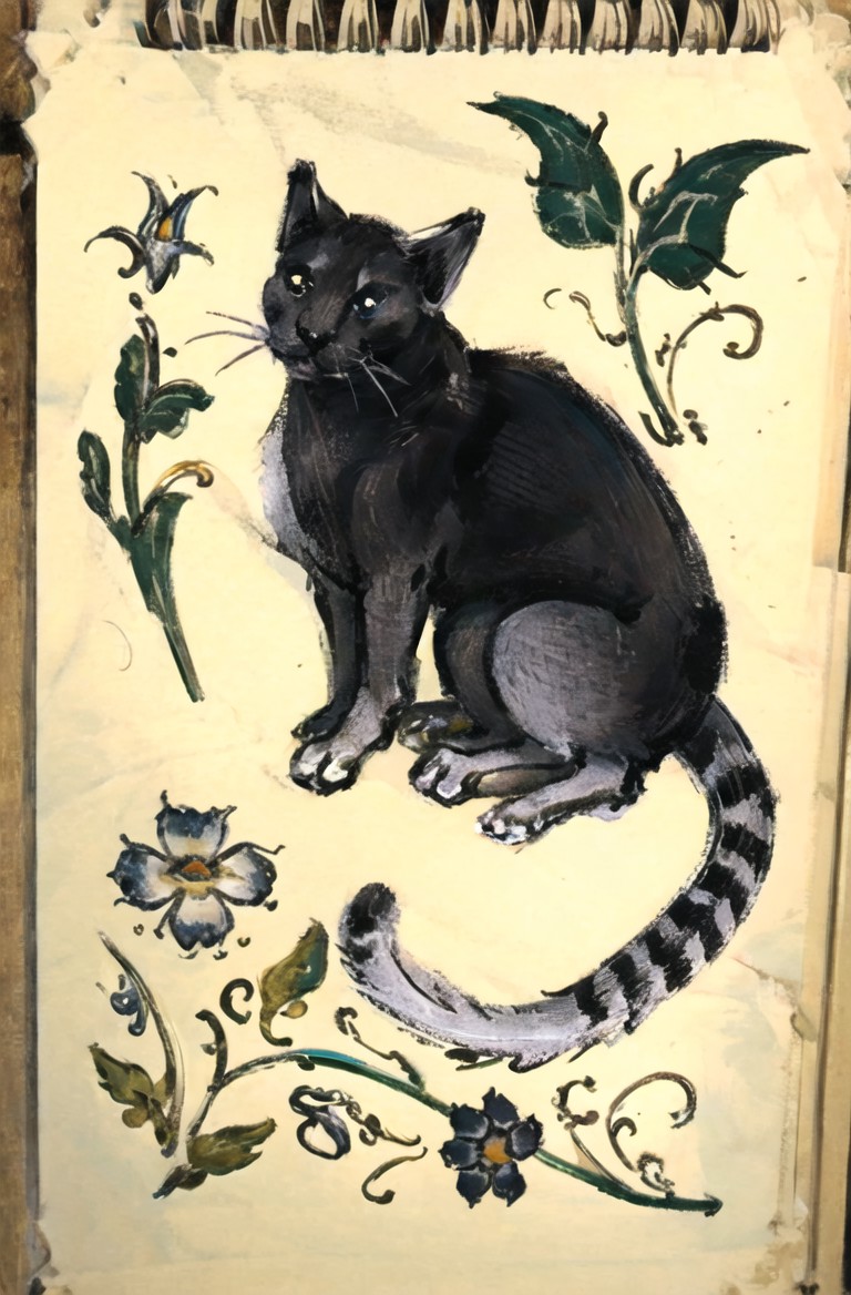 00447-180828841-masterpiece, best quality, Medievalcat,solodersrt,night，flower_ _lora_Medievalcat_0.85_,medieval, painting,sketch,scrawl.png